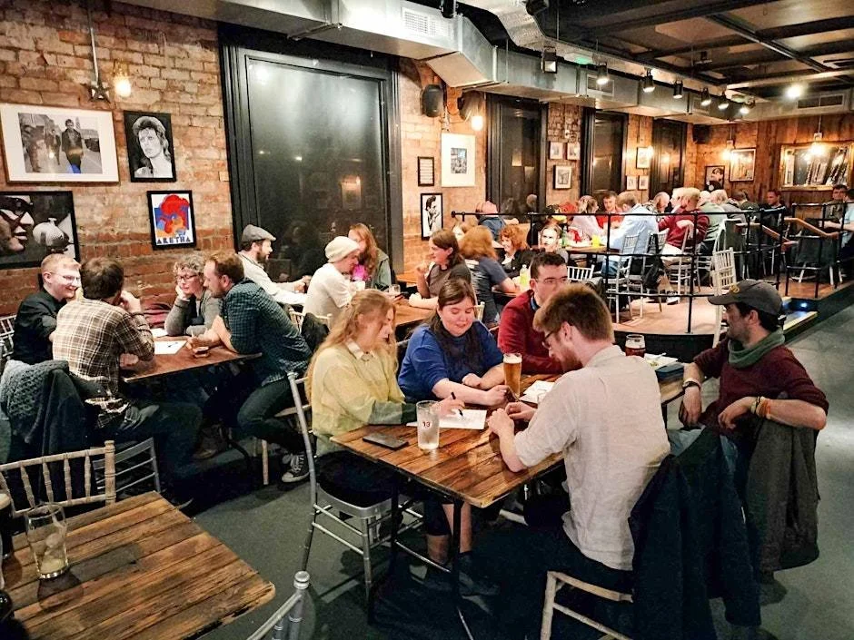 The first NerdyNI pub quiz at The Pavilion
