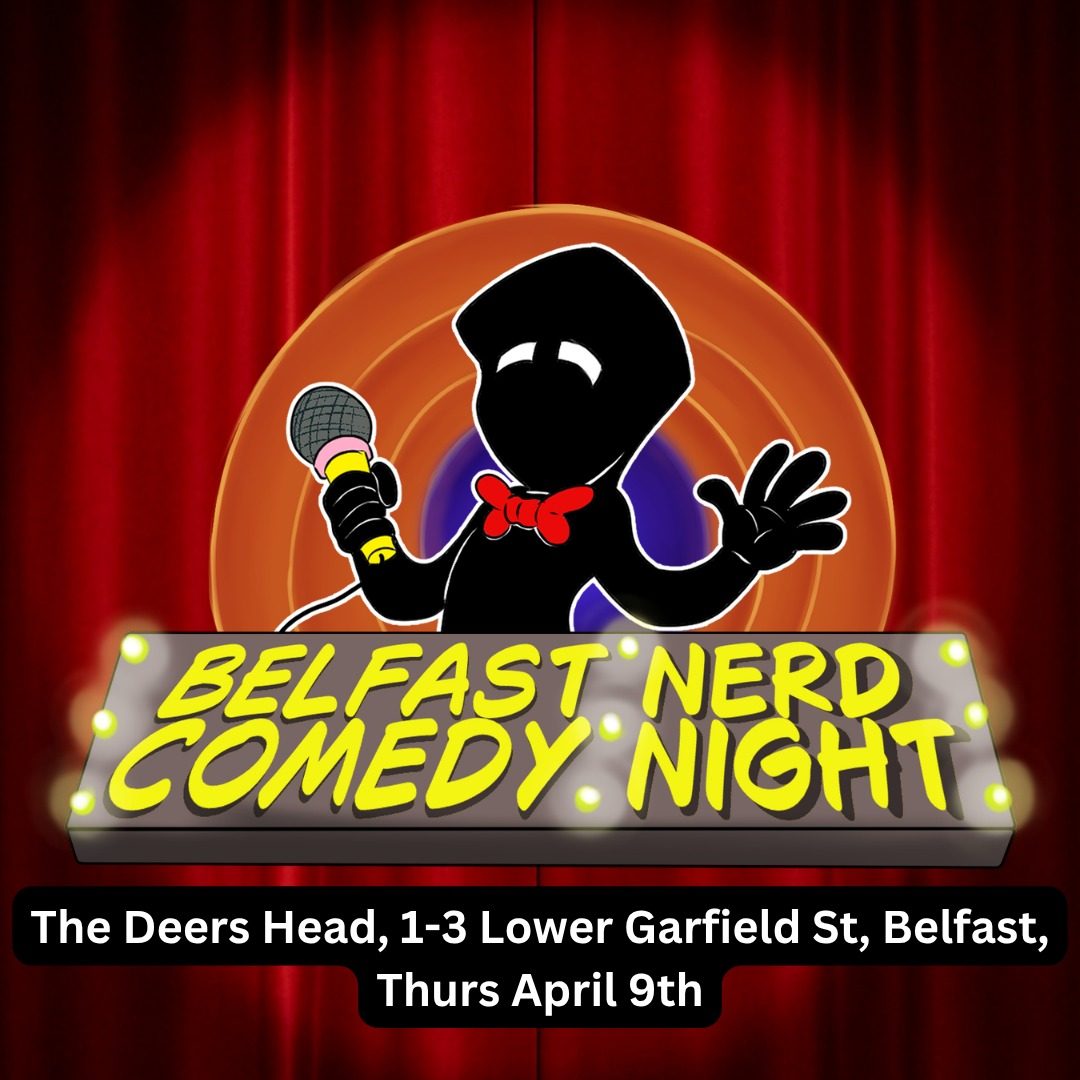 Comedy night event poster