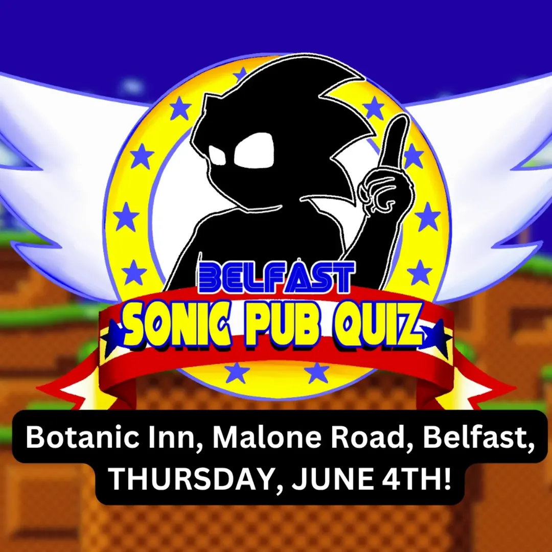 Sonic quiz event poster
